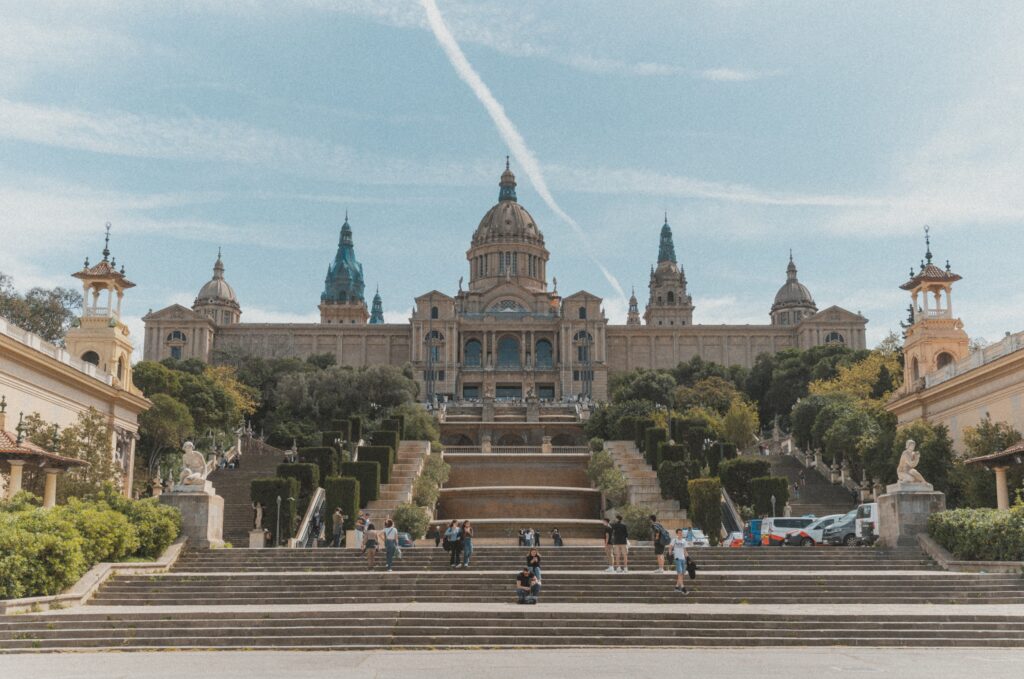 Montjuic Castile in Barcelona, photo by Paul Bravo
