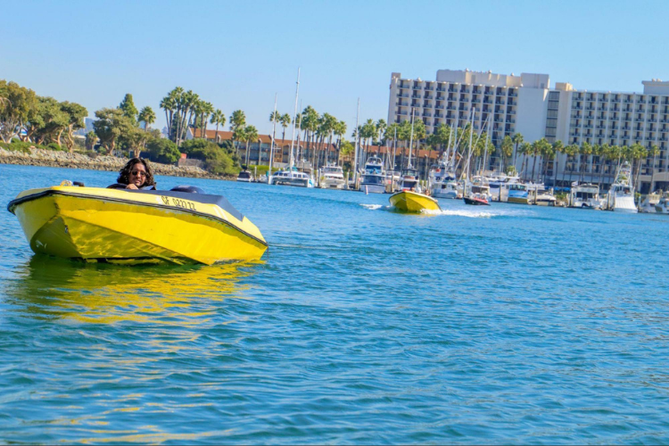 Speed Boat Adventures on San Diego Bay